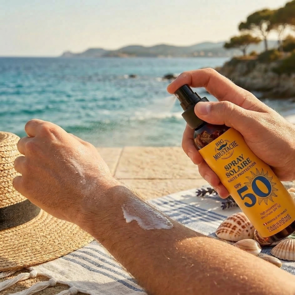 Big Moustache - Spray solaire SPF50 100ml