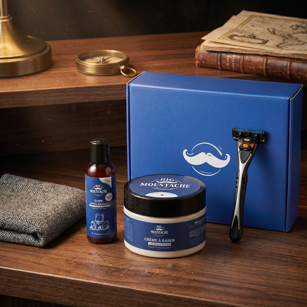 Coffret les essentiels du rasage Big Moustache®