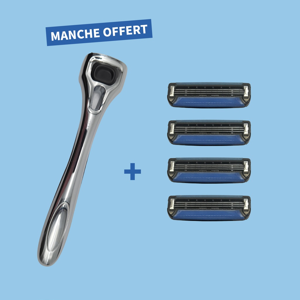 ABONNEMENT Trois frères 4 recharges Big Moustache® (Tous les mois)