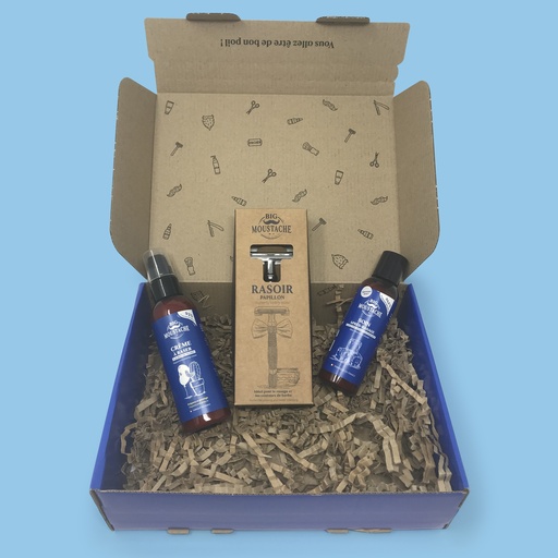 [4BM00157] Big Moustache® coffret pour papa rasoir