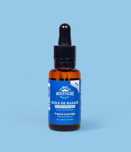 [4BM00117] Big Moustache® huile de rasage 30ml