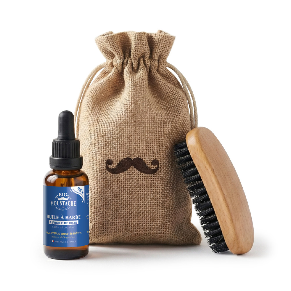 [4BM00118] Kit indispensable du barbu Big Moustache®