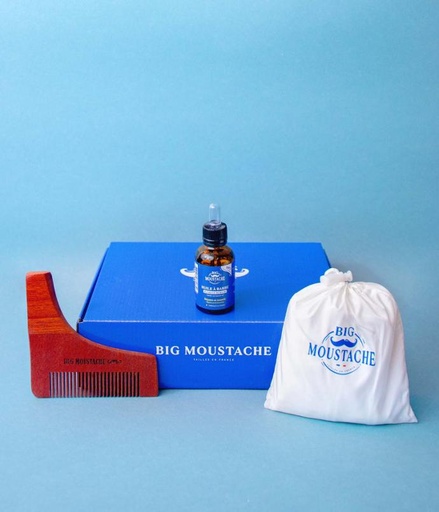 [4BM00155] Big Moustache® coffret pour papa barbant