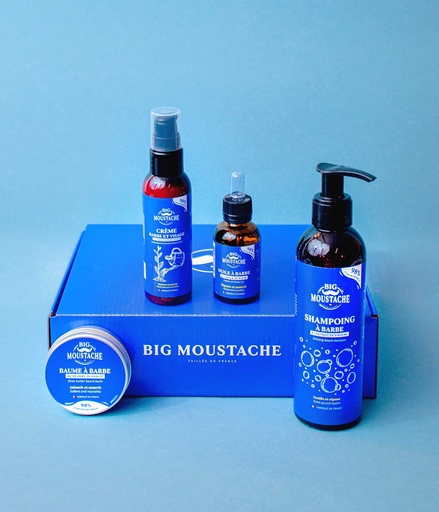 [4BM00156] Big Moustache® coffret barbe au naturel