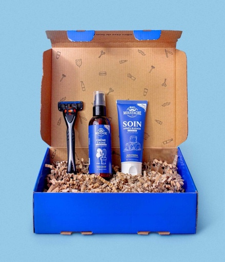 [4BM00162] Big Moustache® coffret essentiels de rasage 