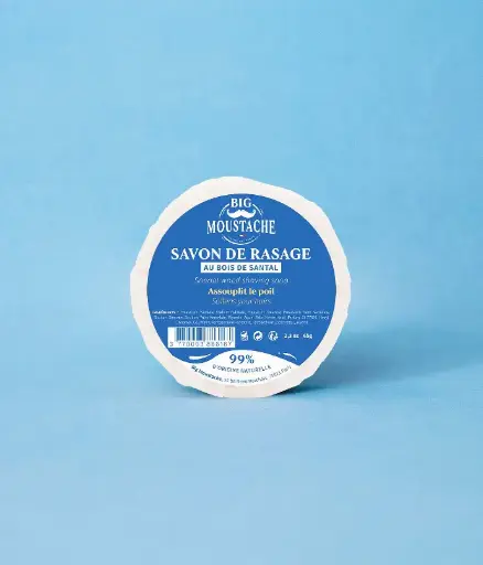 [4BM00301] Big Moustache® Savon de rasage 65g
