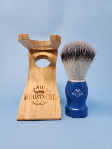 [4BM00516] Big Moustache® blaireau de rasage + support 